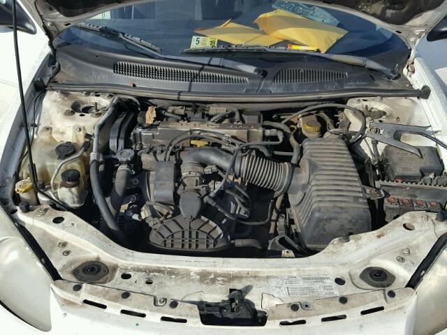 1B3EL46X33N533509 - 2003 DODGE STRATUS SE WHITE photo 7