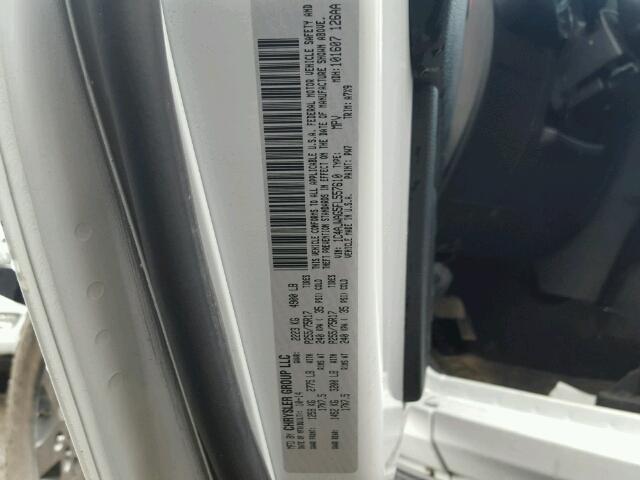 1C4AJWAG5FL557610 - 2015 JEEP WRANGLER S 白色 照片 10