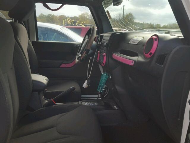 1C4AJWAG5FL557610 - 2015 JEEP WRANGLER S 白色 照片 5