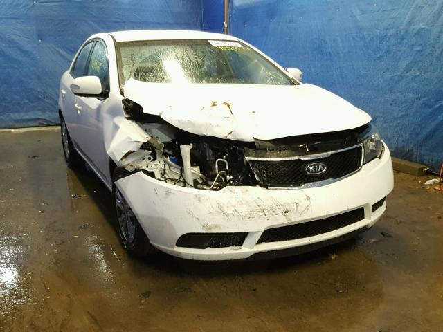 KNAFU4A24A5183331 - 2010 KIA FORTE EX WHITE photo 1