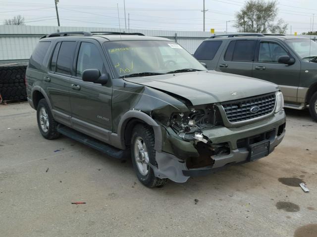 1FMZU73E82UC01065 - 2002 FORD EXPLORER X GREEN photo 1