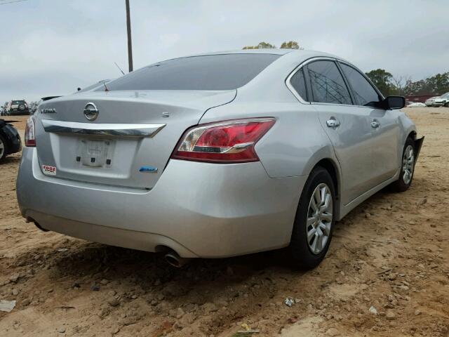 1N4AL3AP8DC256566 - 2013 NISSAN ALTIMA 2.5 SILVER photo 4