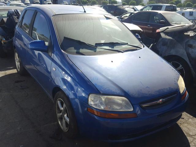 KL1TD666X8B098526 - 2008 CHEVROLET AVEO BASE Mavi foto 1