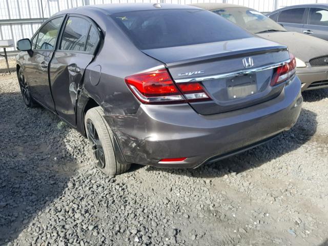 19XFB2F91DE253976 - 2013 HONDA CIVIC EXL 灰色 照片 3