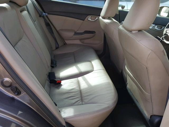 19XFB2F91DE253976 - 2013 HONDA CIVIC EXL 灰色 照片 6
