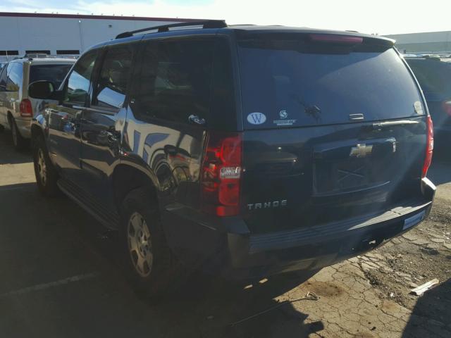 1GNFK13017R180253 - 2007 CHEVROLET TAHOE BLACK photo 3