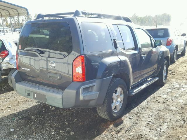 5N1AN08U77C508192 - 2007 NISSAN XTERRA OFF GRAY photo 4