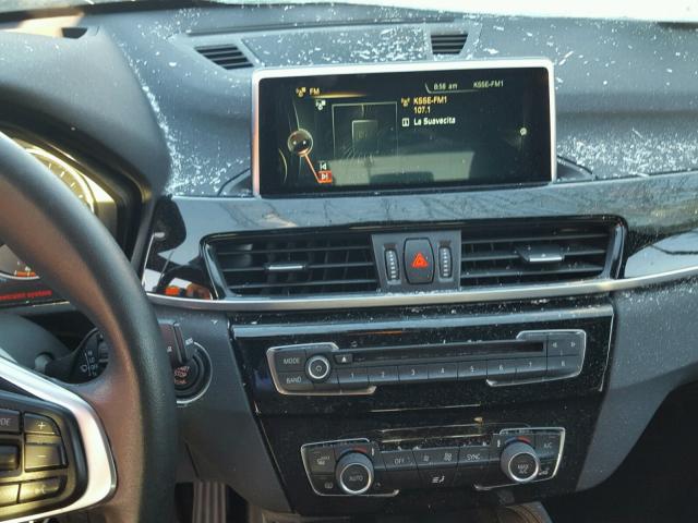 WBXHT3C36GP885424 - 2016 BMW X1 XDRIVE2 WHITE photo 9