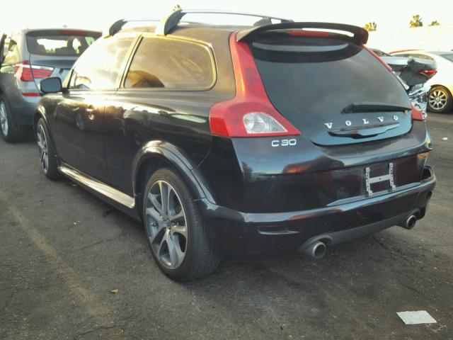 YV1MK672292141475 - 2009 VOLVO C30 T5 BLACK photo 3