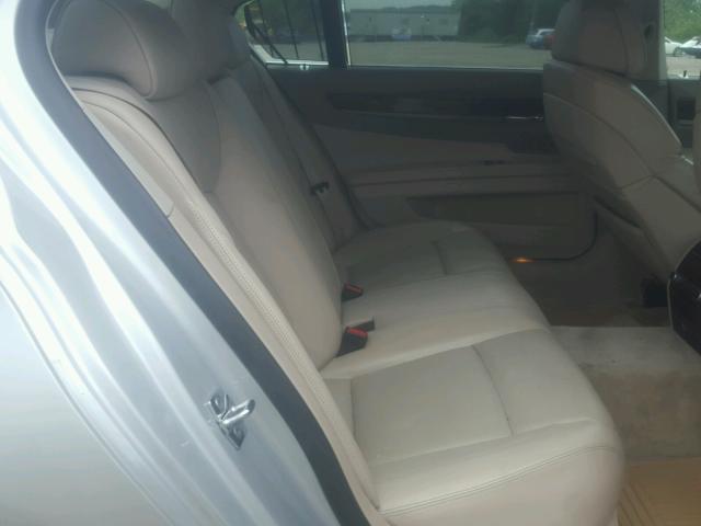 WBAKB83559CY60090 - 2009 BMW 750 LI SILVER photo 6