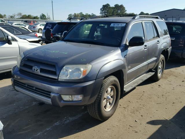 JTEZU14R630014317 - 2003 TOYOTA 4RUNNER SR GRAY photo 2