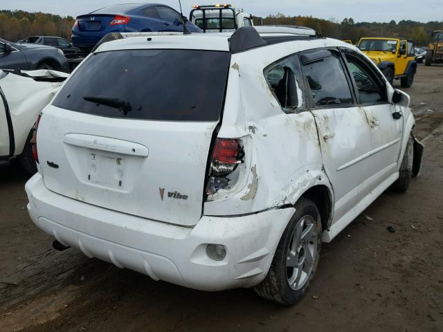 5Y2SL65847Z417287 - 2007 PONTIAC VIBE WHITE photo 4