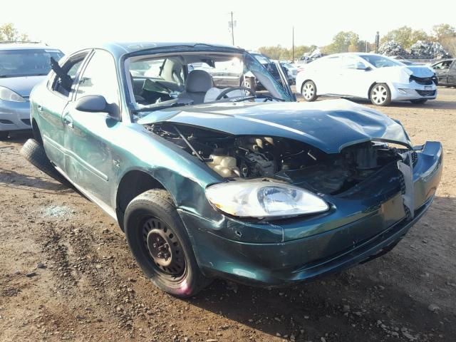 1FAFP5227YG155624 - 2000 FORD TAURUS LX GREEN photo 1