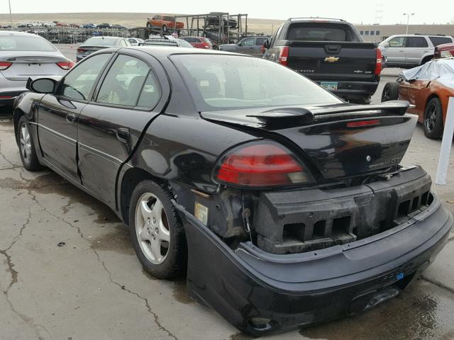 1G2NW52E64M634829 - 2004 PONTIAC GRAND AM BLACK photo 3