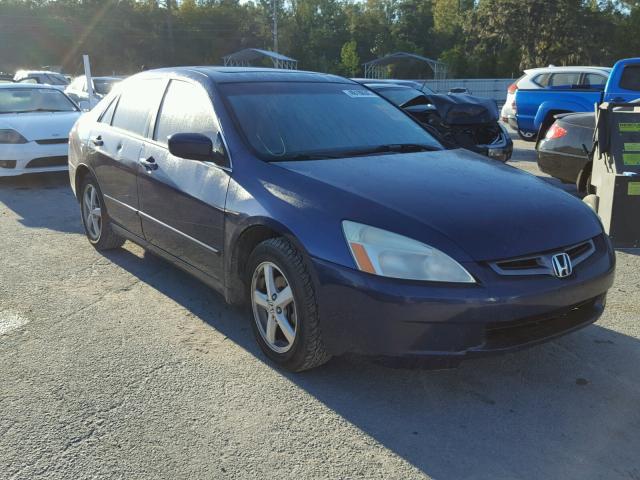 1HGCM56614A101558 - 2004 HONDA ACCORD BLUE photo 1