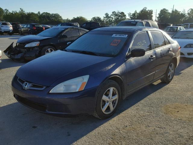 1HGCM56614A101558 - 2004 HONDA ACCORD BLUE photo 2