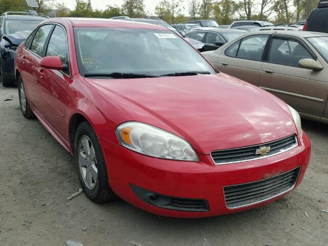 2G1WB5EK8A1188714 - 2010 CHEVROLET IMPALA LT RED photo 1