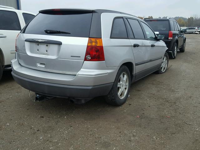 2C4GF48475R538932 - 2005 CHRYSLER PACIFICA GRAY photo 4