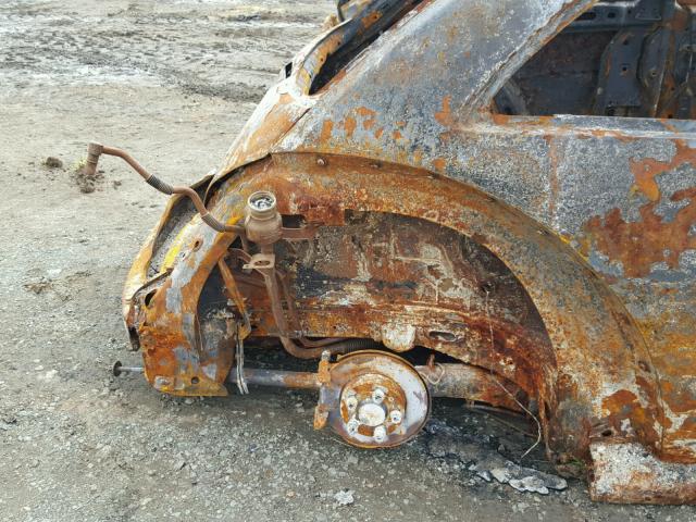 3VWRG31C39M514414 - 2009 VOLKSWAGEN NEW BEETLE BURN photo 9