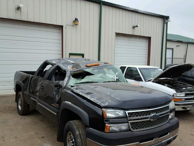 1GCHK29295E148817 - 2005 CHEVROLET SILVERADO BLACK photo 9