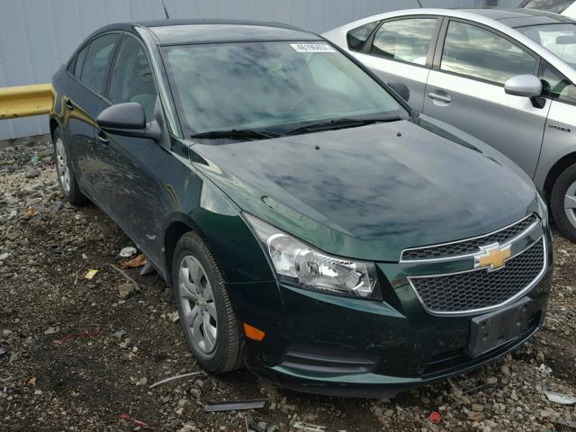 1G1PA5SH7E7233103 - 2014 CHEVROLET CRUZE LS GREEN photo 1