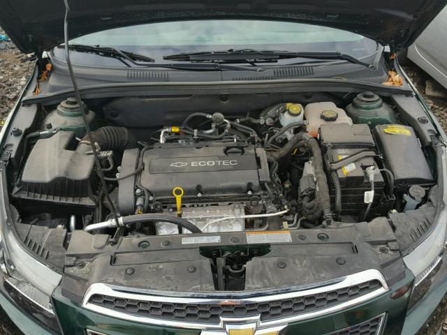 1G1PA5SH7E7233103 - 2014 CHEVROLET CRUZE LS GREEN photo 7