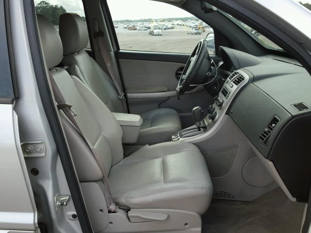 2CNDL63F066023107 - 2006 CHEVROLET EQUINOX LT SILVER photo 5