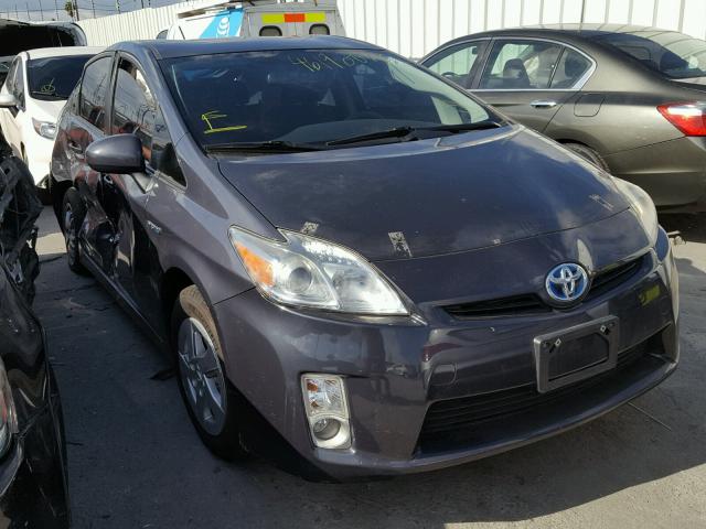 JTDKN3DU3A0214216 - 2010 TOYOTA PRIUS GRAY photo 1