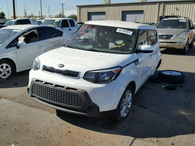 KNDJP3A57F7181271 - 2015 KIA SOUL + WHITE photo 2