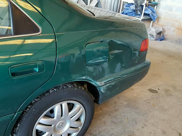 4T1BG22K11U858887 - 2001 TOYOTA CAMRY CE GREEN photo 9