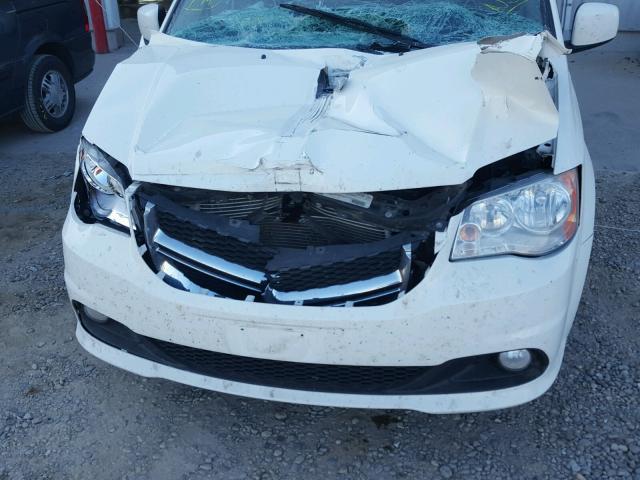 2C4RDGDG3CR177826 - 2012 DODGE GRAND CARA WHITE photo 9