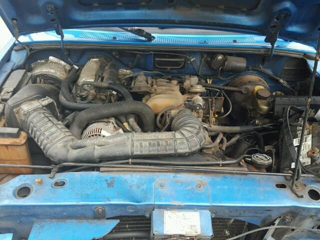 1FTCR10U7RTA17613 - 1994 FORD RANGER BLUE photo 7