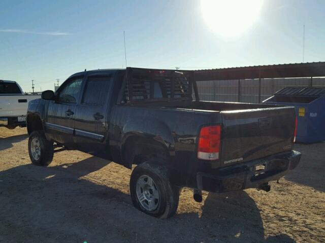 3GTP2XE26DG101122 - 2013 GMC SIERRA K15 BLACK photo 3