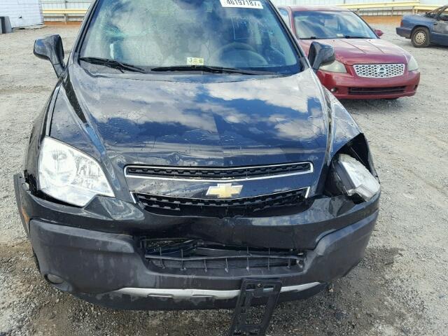 3GNAL2EK6CS541267 - 2012 CHEVROLET CAPTIVA SP BLACK photo 9