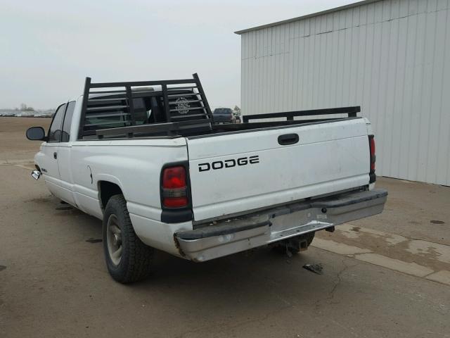 3B7HF13Y3XG119112 - 1999 DODGE RAM 1500 WHITE photo 3