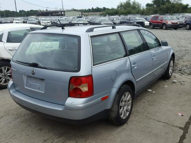 WVWVD63B73E328257 - 2003 VOLKSWAGEN PASSAT GLS GRAY photo 4