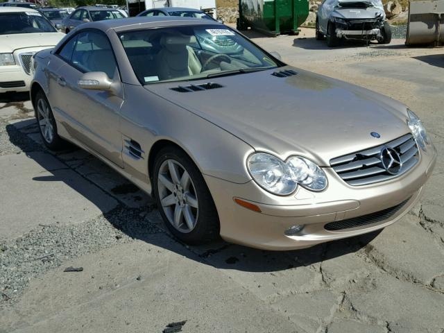 WDBSK75F93F019235 - 2003 MERCEDES-BENZ SL 500R GOLD photo 1