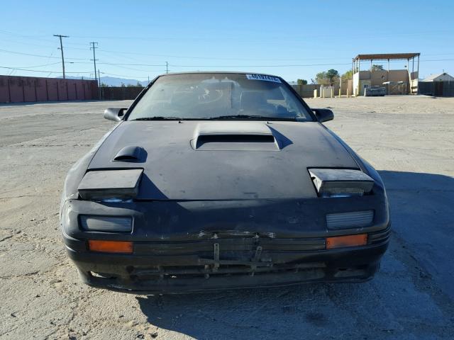 JM1FC3519J0103326 - 1988 MAZDA RX7 BLACK photo 9