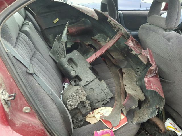 1G2WK52J02F136561 - 2002 PONTIAC GRAND PRIX MAROON photo 6