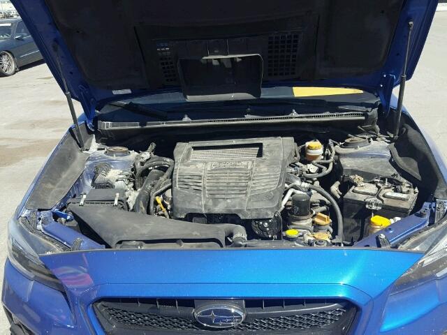 JF1VA1J62F9821123 - 2015 SUBARU WRX LIMITE BLUE photo 7