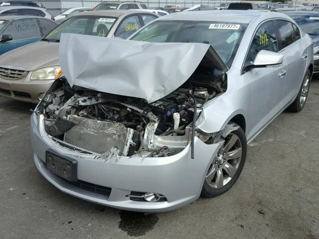 1G4GE5EV3AF291766 - 2010 BUICK LACROSSE C SILVER photo 2