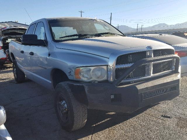 3D7KU28623G712386 - 2003 DODGE RAM 2500 S SILVER photo 1