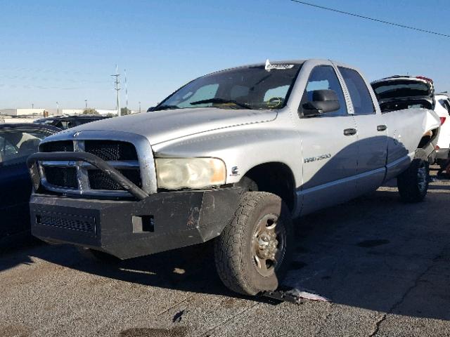 3D7KU28623G712386 - 2003 DODGE RAM 2500 S SILVER photo 2