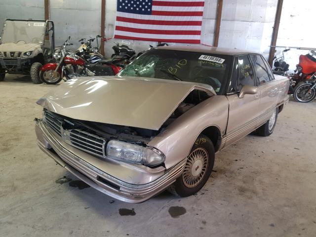 1G3CX52L2R4326028 - 1994 OLDSMOBILE 98 REGENCY TAN photo 2