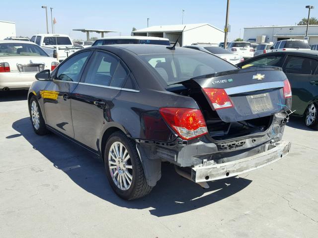 1G1PH5SB9E7154653 - 2014 CHEVROLET CRUZE ECO BLACK photo 3