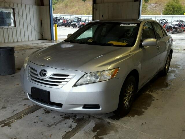 4T1BE46K37U182883 - 2007 TOYOTA CAMRY NEW SILVER photo 2