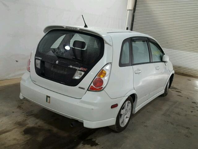 JS2RD61HX65350501 - 2006 SUZUKI AERIO PREM WHITE photo 4