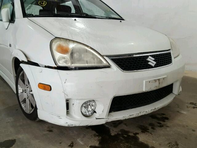 JS2RD61HX65350501 - 2006 SUZUKI AERIO PREM WHITE photo 9