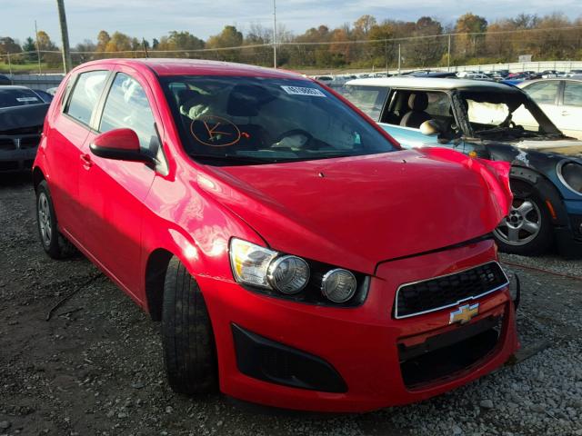 1G1JA6SH2G4125780 - 2016 CHEVROLET SONIC LS RED photo 1