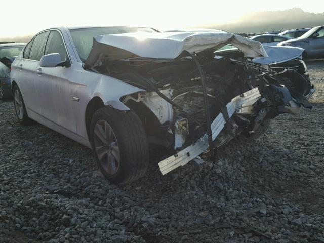 WBAXG5C58CDX06304 - 2012 BMW 528 I WHITE photo 1